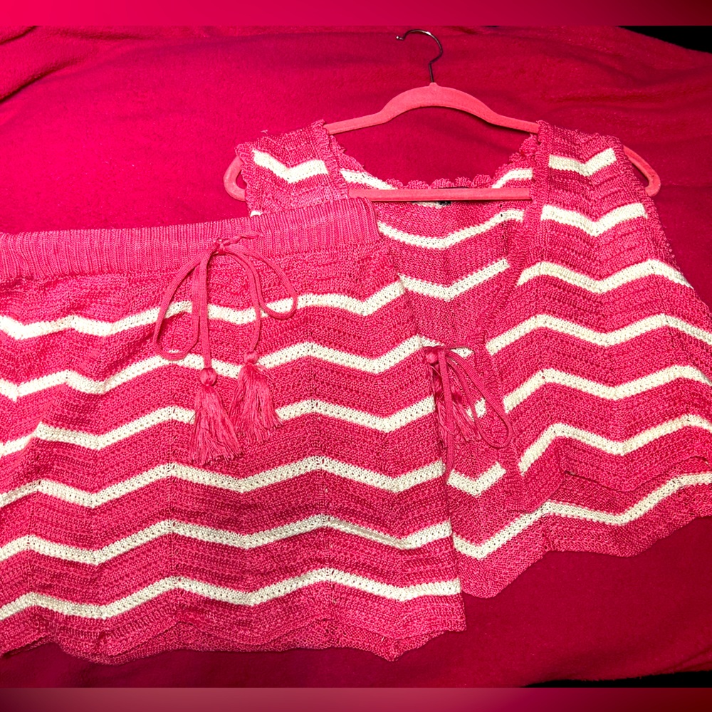 Two Piece Tank and shirt
